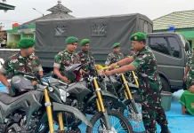 Kodim Way Kanan Tambah Armada Operasional Prajurit