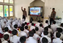 Polres Way Kanan Edukasi Antibullying di SMPN 5 Blambangan Umpu