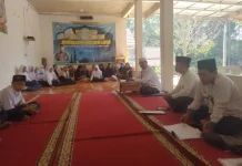 Kemenag Way Kanan Dukung CKG bagi Santri Pesantren