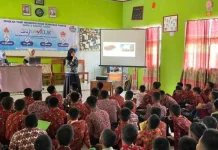 Balai POM tulang Bawang Edukasi Pelajar Pilih Jajanan dan Kosmetik Aman