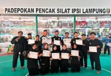 IPSI Way Kanan Raih Juara Umum 2 Sirkuit Pencak Silat Zona 3