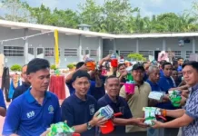 Lapas Way Kanan Salurkan Perlengkapan Mandi Warga Binaan