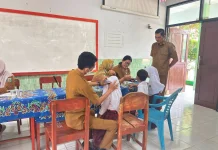 Puskesmas Negeri Besar Gelar CKG di MIN 3