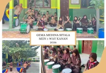 MIN 1 Way Kanan Mulai Latihan Drumband Perdana