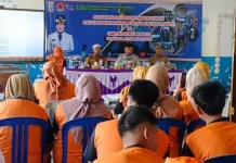 BPBD Way Kanan Bentuk Satuan Pendidikan Aman Bencana
