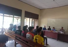 Polsek Kasui Tekankan Sportivitas Jelang Turnamen Sepak Bola