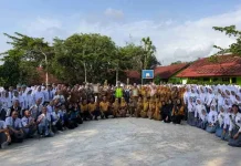 Satlantas Way Kanan Edukasi Pelajar lewat Police Goes to School