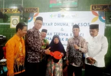 Lazismu Metro Serahkan Rumah Layak Huni