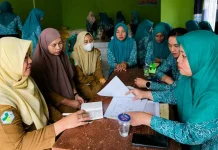 Puskesmas Negeri Agung Dukung Monev 10 Program Pokok PKK