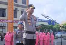 Kapolres Metro Pimpin Apel Pengamanan Wilayah