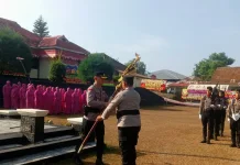 AKBP Ramadhona Resmi Jabat Kapolres Way Kanan