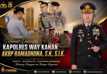 Profil Kapolres Way Kanan yang Baru AKBP Ramadhona, Lulusan Akpol 2009