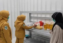 Puskesmas Way Tuba Periksa Kesehatan Lingkungan SPPG