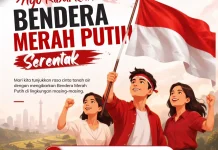 Ukuran dan Penggunaan Bendera Merah Putih