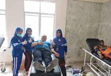 PMI dan RSUD ZAPA Gelar Donor Darah di Kampung Sidoarjo