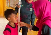 Puskesmas Negeri Agung Skrining Kesehatan Siswa SDN 01