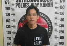Satresnarkoba Polres Way Kanan Amankan Terduga Pengedar Sabu