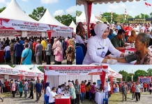 Pemkab Way Kanan Gelar CKG Massal Sambut HUT RI ke-81