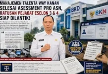 Manajemen Talenta ASN Way Kanan Tunggu Evaluasi BKN