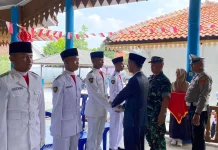 Paskibra Blambangan Umpu Dikukuhkan jelang HUT RI ke-81