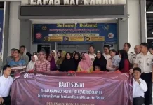Lapas Way Kanan Gelar Bakti Sosial untuk Masyarakat Sekitar