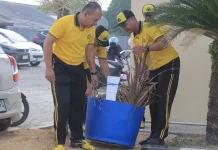 Personel Polres Metro Gelar Kurve Bersama