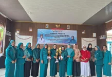 TP PKK Blambangan Umpu Gelar Lomba Pidato