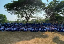 MTsN 1 Way Kanan Tanamkan Nasionalisme Lewat Upacara Kemerdekaan