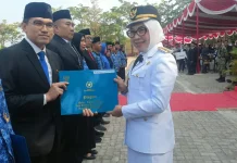 Tujuh ASN Way Kanan Raih Penghargaan Satyalancana Karya Satya