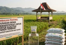DTPHP Way Kanan Imbau Petani Gunakan Benih Bersertifikat