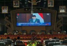Kemenag Metro Hadiri Paripurna Pidato Kenegaraan