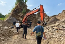 Polres Way Kanan Cek Dugaan Tambang Batu Ilegal