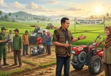 DTPHP Way Kanan Pastikan Bantuan Alsintan Tepat Sasaran