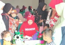 Posyandu ILP Ramsai Berikan Vitamin A bagi Balita