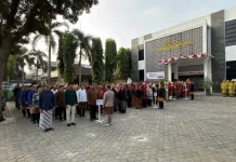 Kemenag Metro Gelar Upacara HUT ke-81 RI
