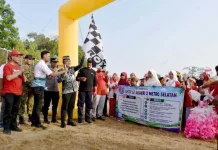 Jalan Sehat Bahagia HUT RI Semarakkan Metro Selatan