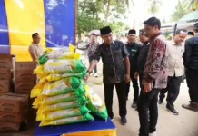 Pemkab Way Kanan Gelar Pasar Murah di Kampung Pasundan