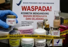 BPOM Temukan 14 Kosmetik Mengandung Bahan Berbahaya