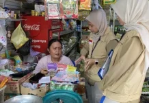 Balai POM Tulang Bawang Edukasi Pedagang di Pasar