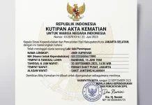 Lima Dokumen Wajib Diurus saat Keluarga Meninggal