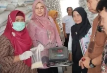 Bulog Lampung Utara Pastikan Beras Bantuan Pangan dalam Kondisi Baik