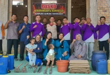 Safari Posko Karhutla, Kecamatan Blambangan Umpu Petakan Daerah Rawan
