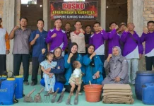 Tim Siaga Blambangan Umpu Monitor Kesiapan Posko Bencana