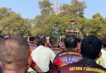 TNI, Perusahaan dan Warga Sinergi Cegah Karhutla di Way Kanan