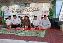 Ribuan Jemaah Padati Harlah ke-80 Muslimat NU Way Kanan
