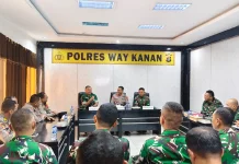 Pasis Seskoad Dalami Kondisi Kewilayahan di Way Kanan