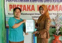 SMAN 3 Blambangan Umpu Gandeng Pustaka Kencana Perkuat Budaya Literasi