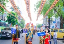 Kota Metro Tampilkan Putri Nuban di Karnaval