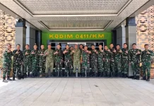 Kodim 0411/KM Sambut Pasis Dikreg Seskoad