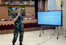 Tim Satgas Mabes TNI Sosialisasi Karhutla